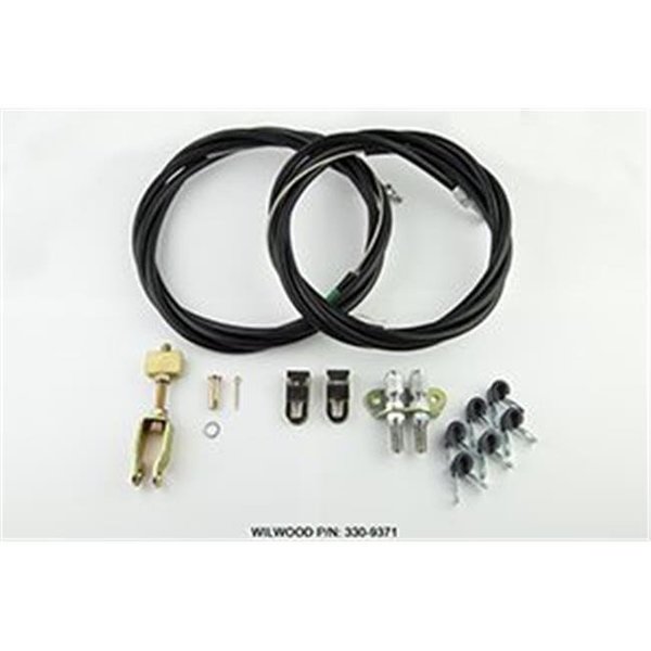 Wilwood Wilwood WLD330-9371 Parking Brake Cable Kit WLD330-9371